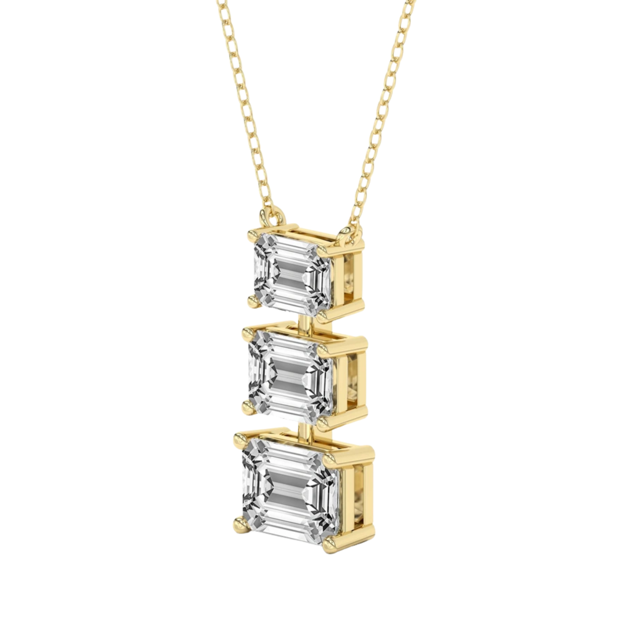 Harmony Emerald Lab Diamond Fashion Necklace